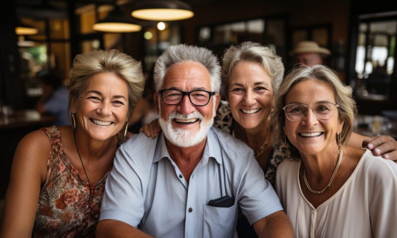 Happy group of senior people looking at camera - What are the essential nutrients for the body