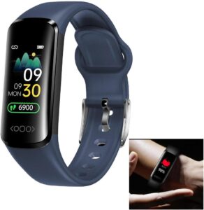New Vital Fit Track Smartwatch, Blood Glucose Monitoring - Non-invasive Blood Glucose Step Counter Smart Watch Heart Rate Monitor - Salt vs Sugar