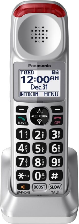 Panasonic KX-TGMA45S Amplified Additional Cordless Handset for KX-TGM450S- Panasonic Cordless Phone Review