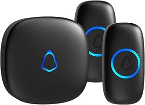 Gifts For The Hearing Impaired - What You Need To Consider 3 SECRUI Wireless Doorbell with 2 Buttons