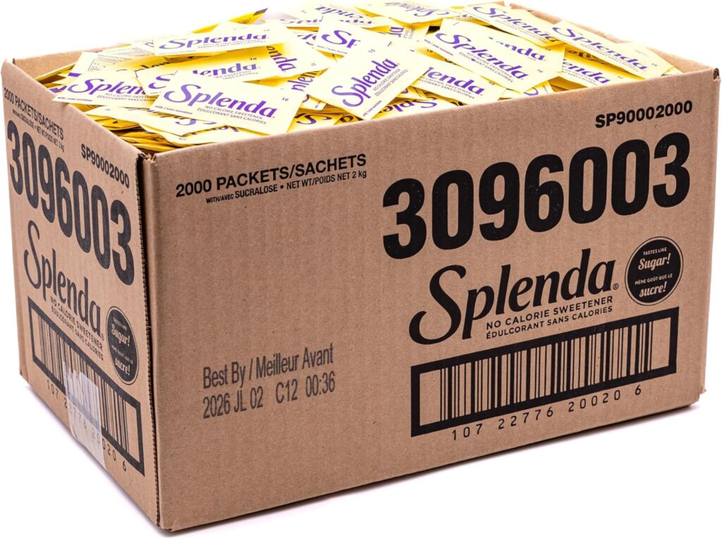 SPLENDA No Calorie Sweetener - 2000 Count - Health Risks of Artifical Sweeteners