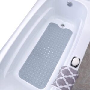 SlipX-Extra-long-Bath-Tub-and-Shower-Mat_Wet-Floor-Non-Slip-for-Elderly - Bathroom Safety Tips for Seniors