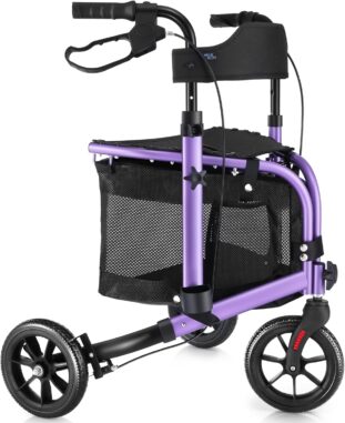 How To Choose A Rollator For Seniors - Some 3 Wheel Options 5 WALK MATE 3 Wheel Rollator Walker - How to Choose a Rollator
