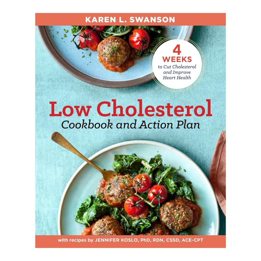 Book Low Cholesterol Cookbook and Action Plan