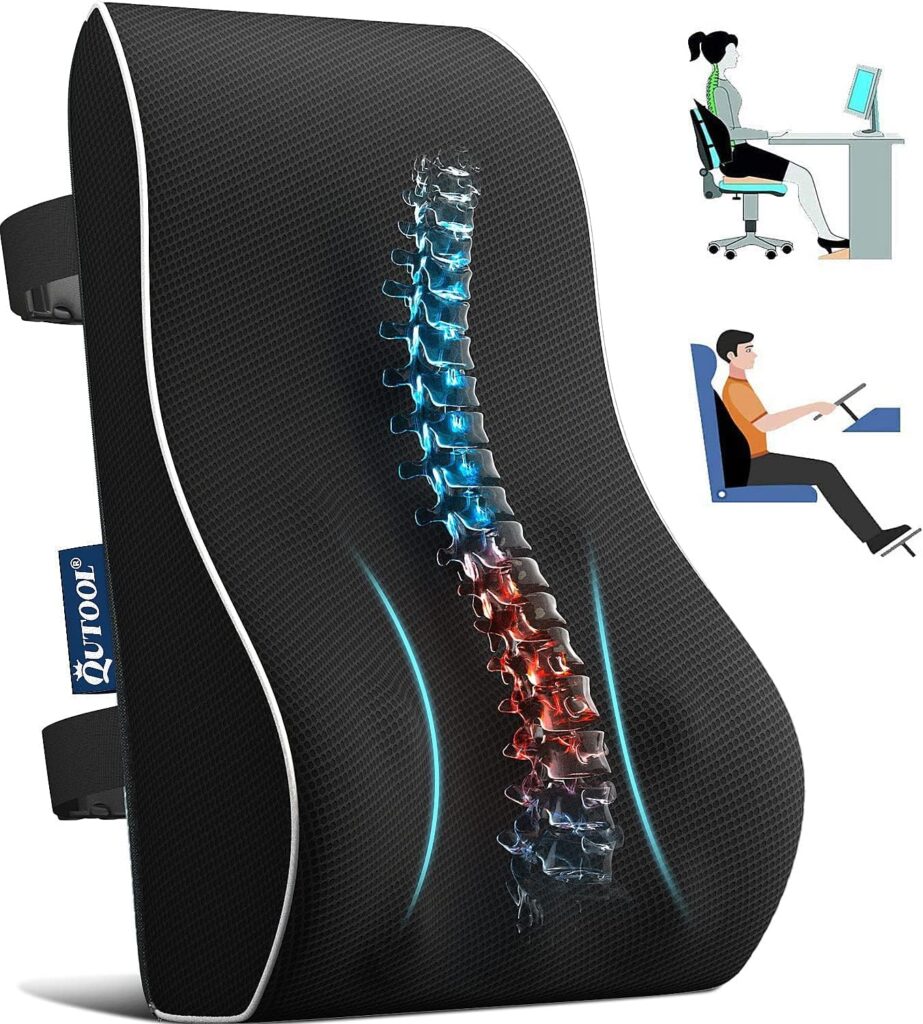 10 Causes of Lower Back Pain in Seniors - Facts 5 QUTOOL-Lumber-Support-Pillow - Lower Back Pain in Seniors