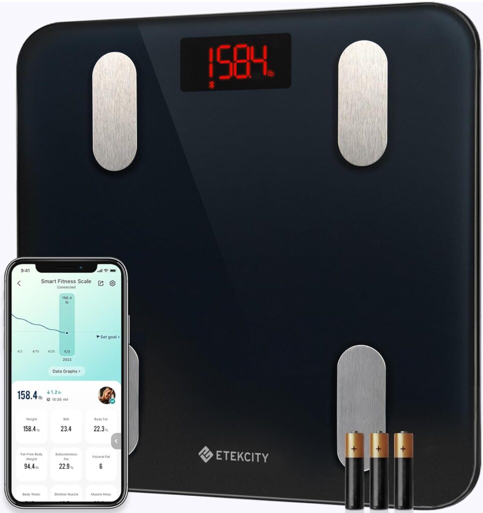 ETEKCITY-Bathroom-Weight-Scale-Digital-BMI-Analyzer - 8 Ways to Maintain a Healthy Body Weight