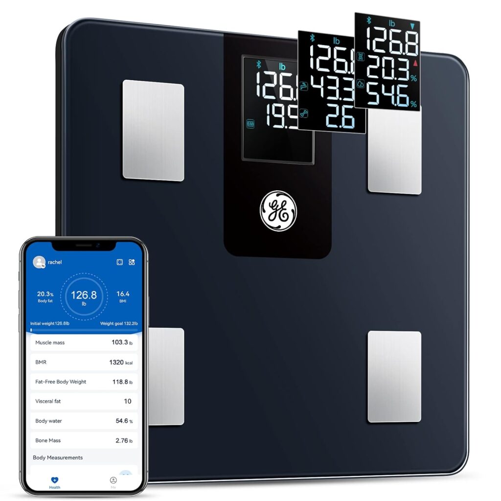 GE-Smart-Scale-For-Body-Weight-Fat-Percentage-Digital-Bathroom-Rechargeable -Weight-Scale-8 Ways to Maintain a Healthy Body Weight