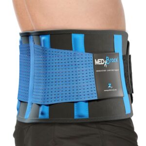 MEDiBrace-Back-Support-Brace-Lower-Lumbar-Belt-Pain-Relief-from-Sciatica-Backache-Slipped-Disc-Spine-Injury-Prevention - Top 10 Sciatic Pain Relief Products