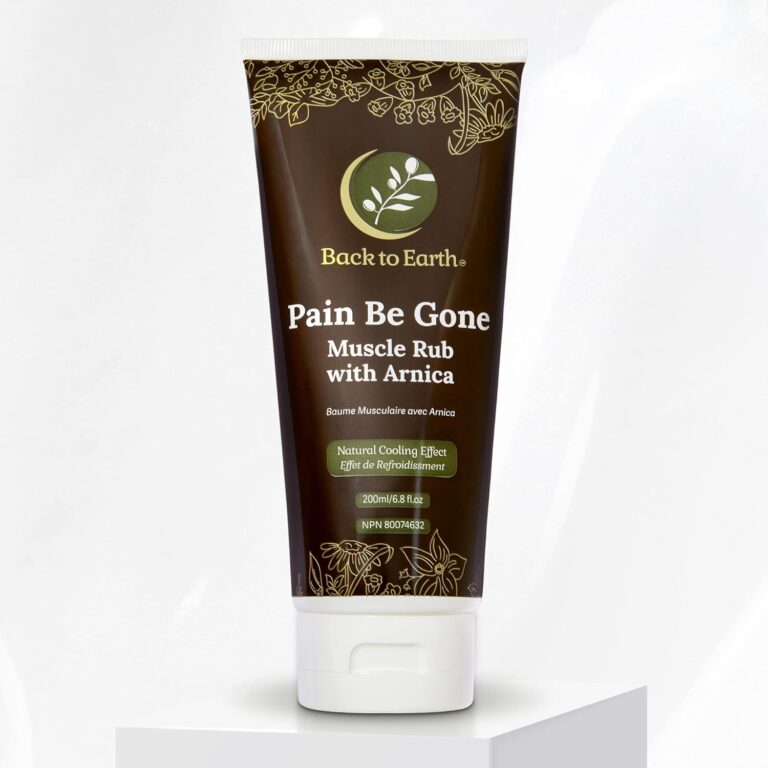 Natural-ARNICA-Gel-Muscle-Relaxer-Back-to-Earth-Pain-be-Gone - Home Treatment of Sciatica