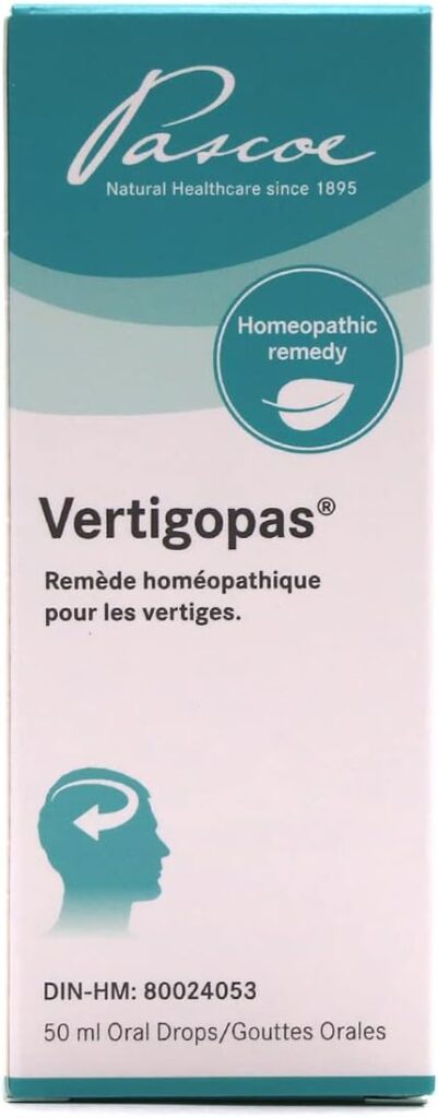 Pascoe – Vertigopas – 50 mL Oral Drops – A Homeopathic Remedy for Dizziness and Vertigo - Causes of Vertigo in Women
