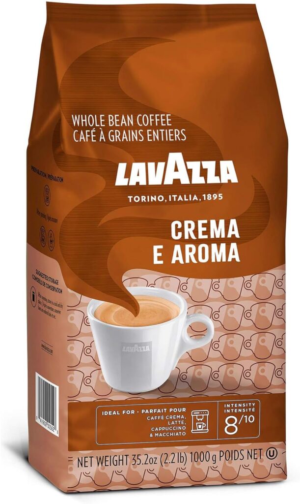 LAVAZZA-CREMA-E-Aroma-Whole-Bean-Coffee-Blend-Medium-Roast - 17 Effects of Caffeine on the Body