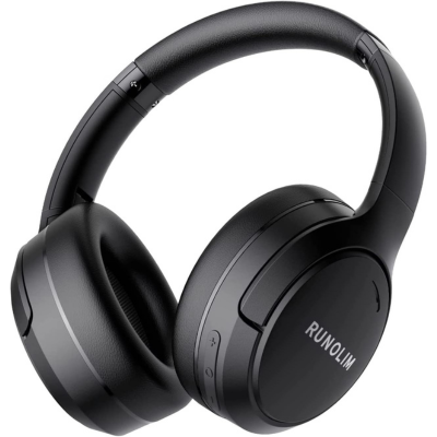 RUNOLIM Active Noise Canceling Bluetooth Headphones for Seniors - 6 Best Headphones for Seniors