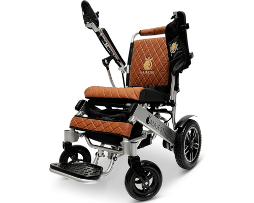  MAJESTIC BUVAN Foldable Lightweight Electric Wheelchair for Adults & Seniors - 9 Best Electric Wheelchairs with Recline Features for Seniors
