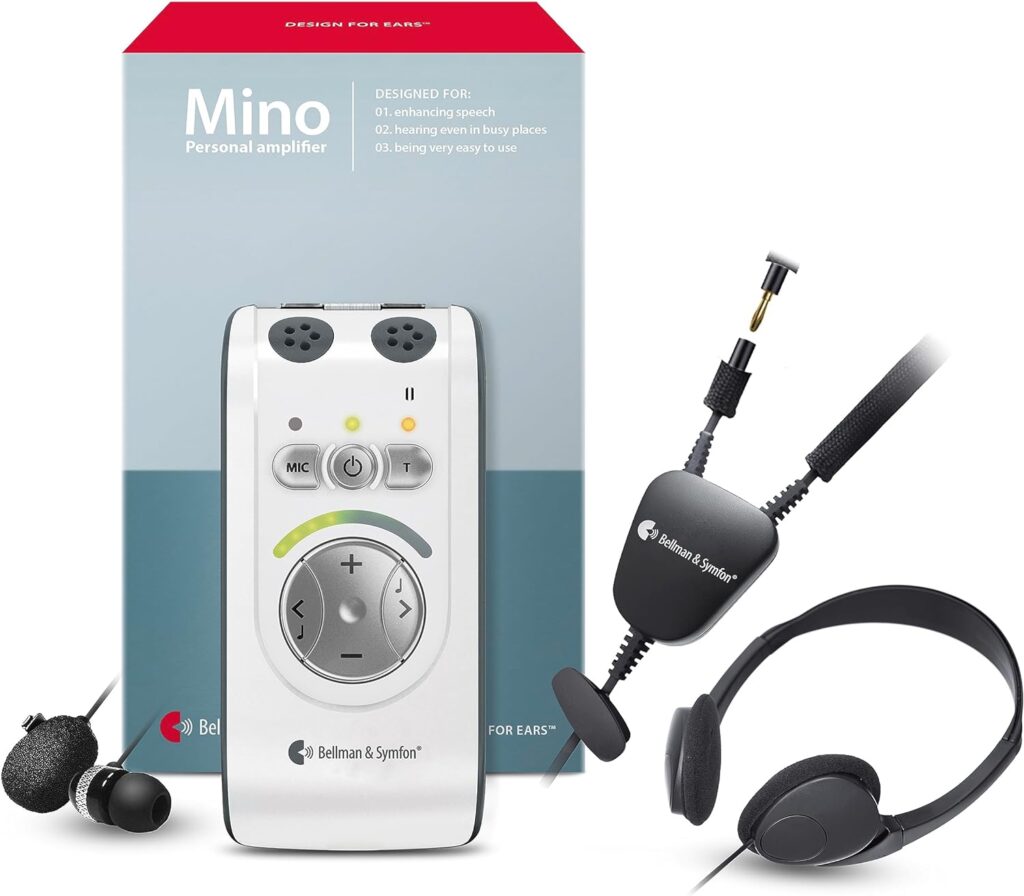 How to Choose Hearing Aids - Do You Need Amplifiers? 3 BELLMAN-and-SYMFON-Mino-Personal-Sound-Amplifier- How to Choose Hearing Aids