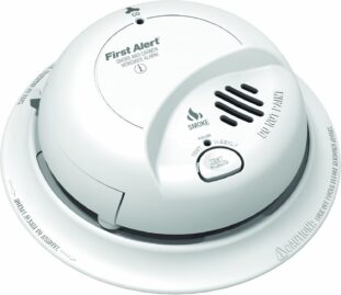 FIRST ALERT SC9120BCA Hardwire Combination Carbon Monoxide and Smoke Alarm - Smoke Carbon Monoxide Detector Options