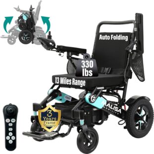 MALISA Electric Wheelchair- Automatic Folding - Best Electric Wheelchairs With Recline