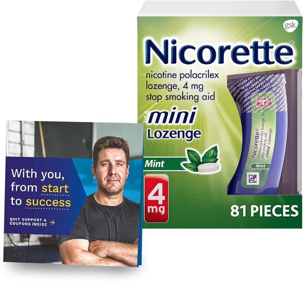 Nicorette-4-mg-Mini-Nicotine-Lozenges - How to Stop Smoking For Good