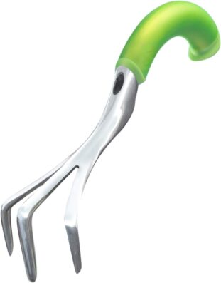 Radius Garden 103 Ergonomic Aluminum Hand Cultivator- 8 Best Ergonomic Gardening Tools for Seniors