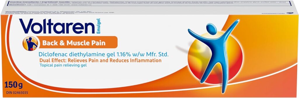 VOLTAREN Back and Muscle Pain Cream - Discover Relief for Leg or Foot Cramps