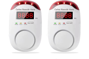 DYWL Portable SECURITY Carbon Monoxide Detectors - 6 Best Smoke Carbon Monoxide Detectors