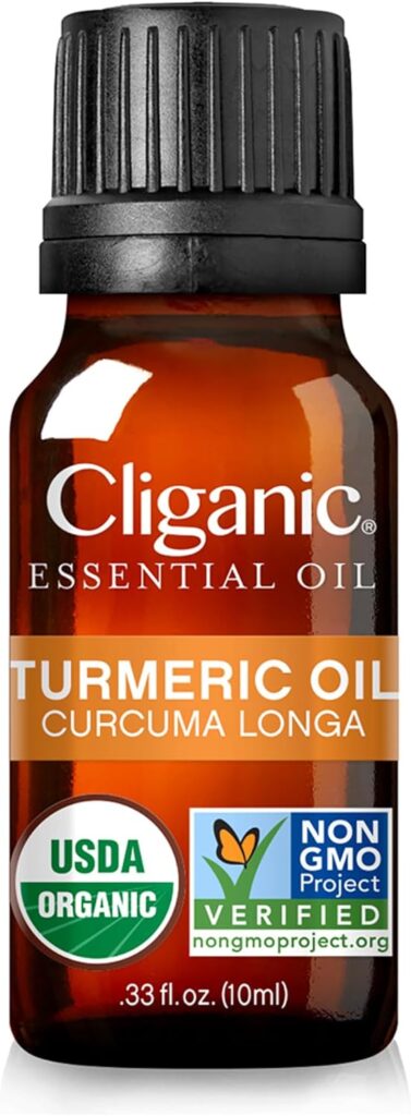 Cliganic-Organic-Turmeric-Essential-Oil-100 percent-Pure-Natural - How to Use Healing Benefits of Essential Oils for Arthritis Pain