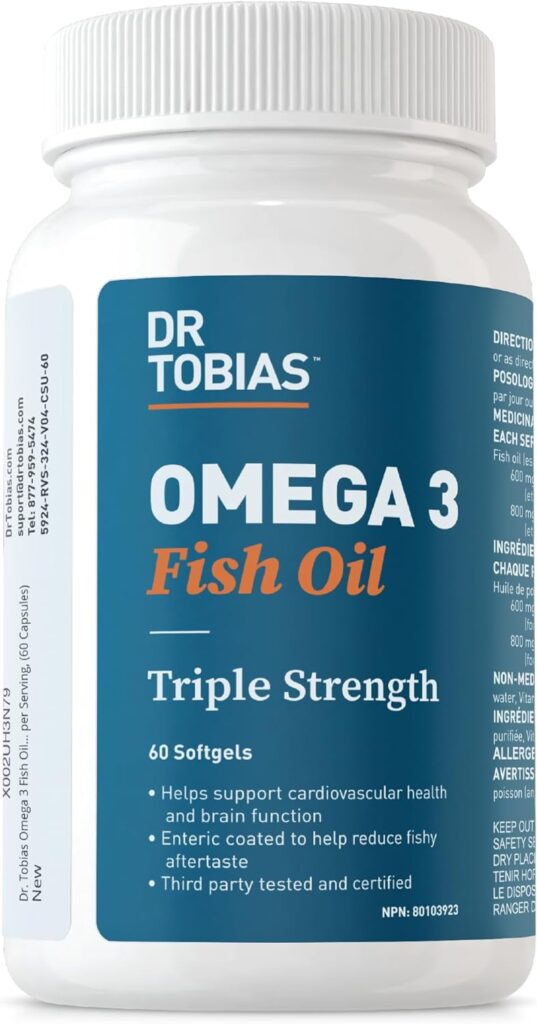 How Aging Affects Vision - Best Foods for Aging Eyes 5 Dr-Tobias-Omega-3-Fish-Oil-Triple-Strength - How Aging Affects Vision