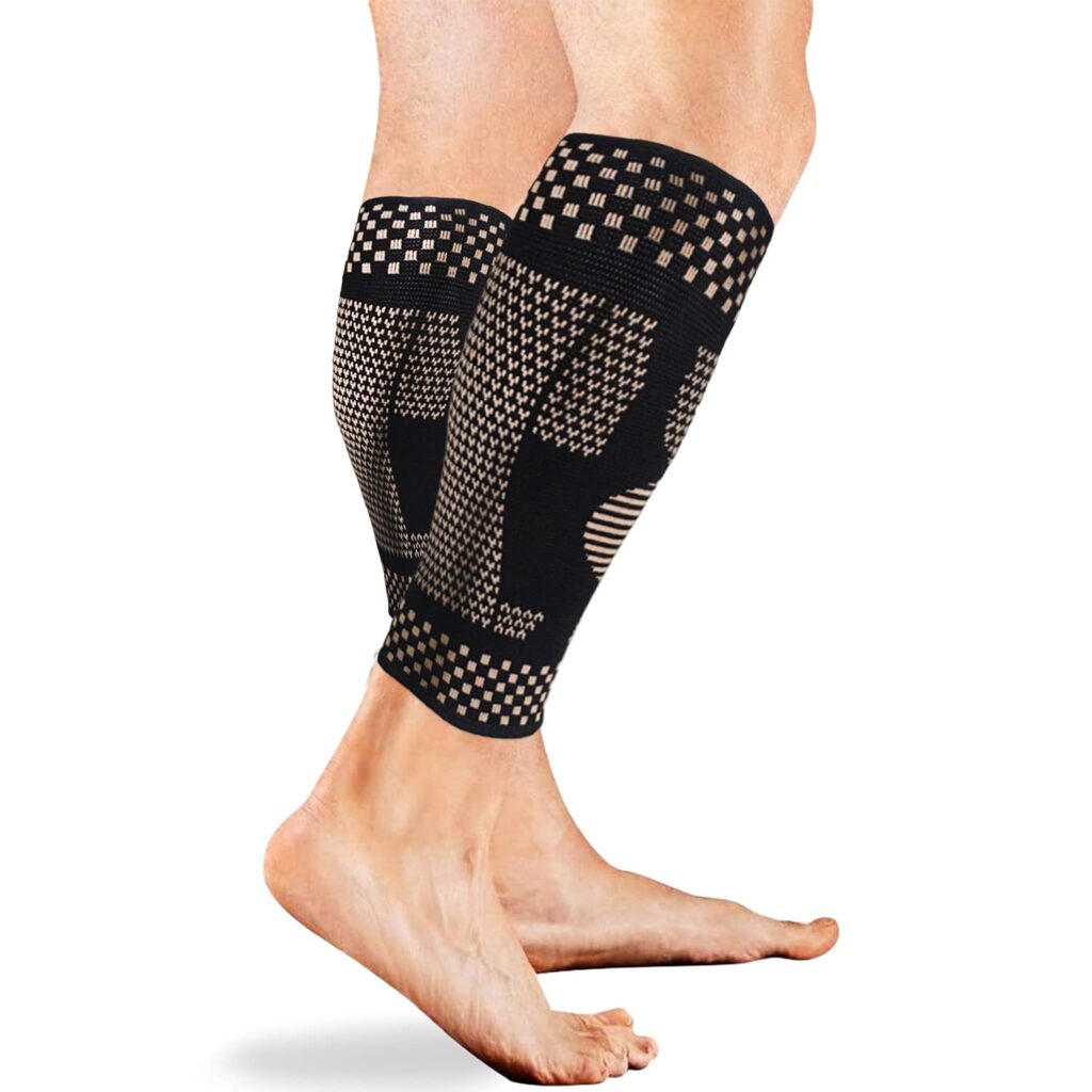 CFR Calf Sleeve Compression Support– Copper-Infused High-Performance Design - 7 Top Copper Fit Compression Socks for Women