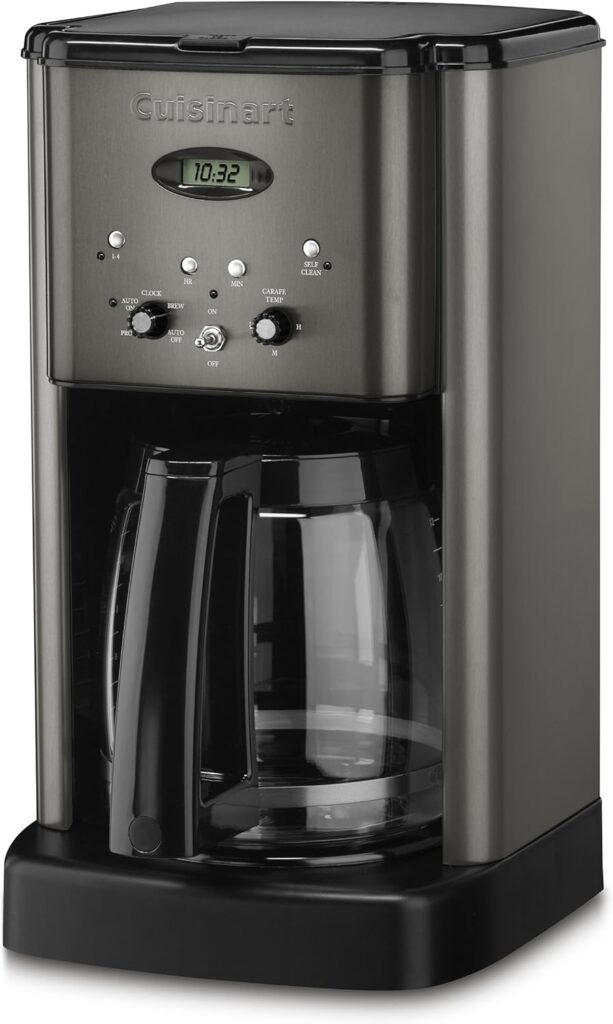 Cuisinart-DCC-1200BKSP1-12-Cup-Brew-Central-Coffee-Maker2-Black-Stainless-Steel - 9 Best Coffee Makers for Home Use Compared