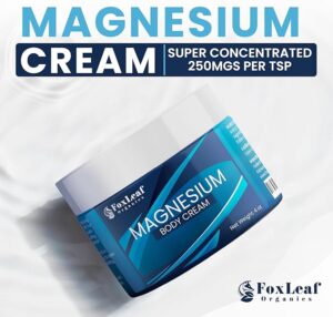 FOXLEAF-Magnesium-Cream-for-Sleep-Leg-Cramps-Joint-Support-Muscle-Soreness - 9 Alarming Risks of Extreme Stress Weight Loss in Seniors