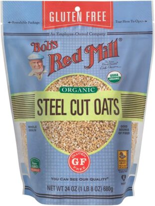 BOBs RED MILL Organic Steel Cut Oats - Conquer Tiredness in Seniors