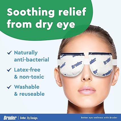 BRUDER Eye Compress - 9 Best Dry Eye Relief Tips as You Age