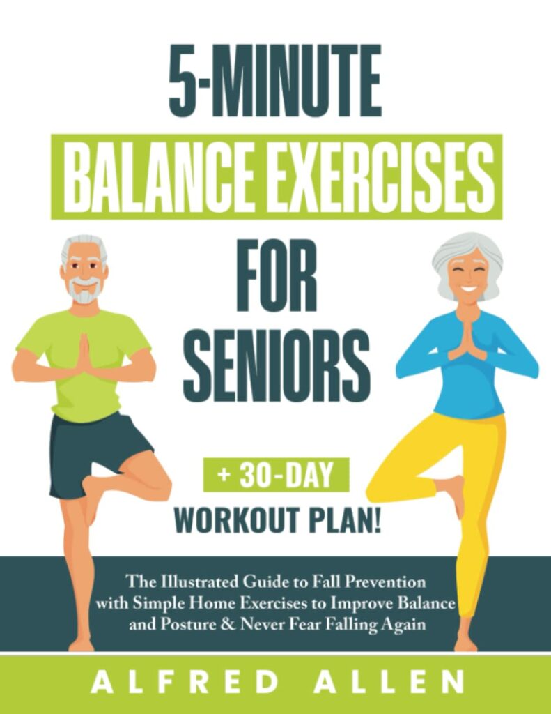 Book - 5 Min Balance Exercises for Seniors - How to Improve Balance in Seniors