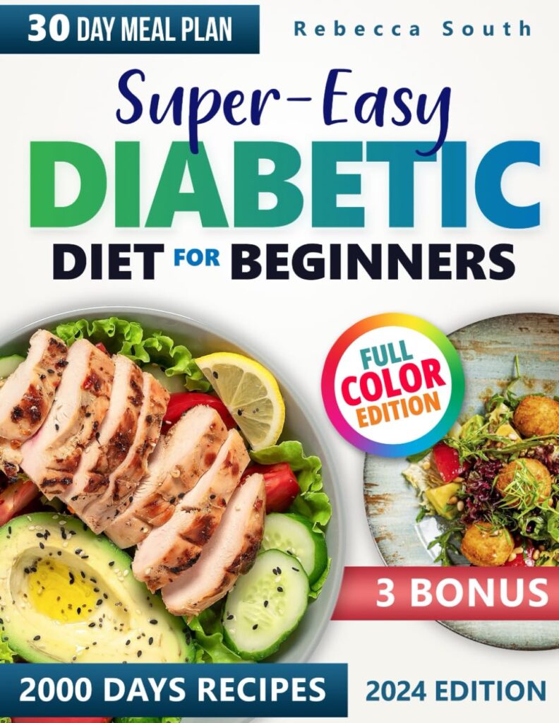 Book - Super Easy Diabetic Diet for Beginners - The Best Diabetic Cookbooks