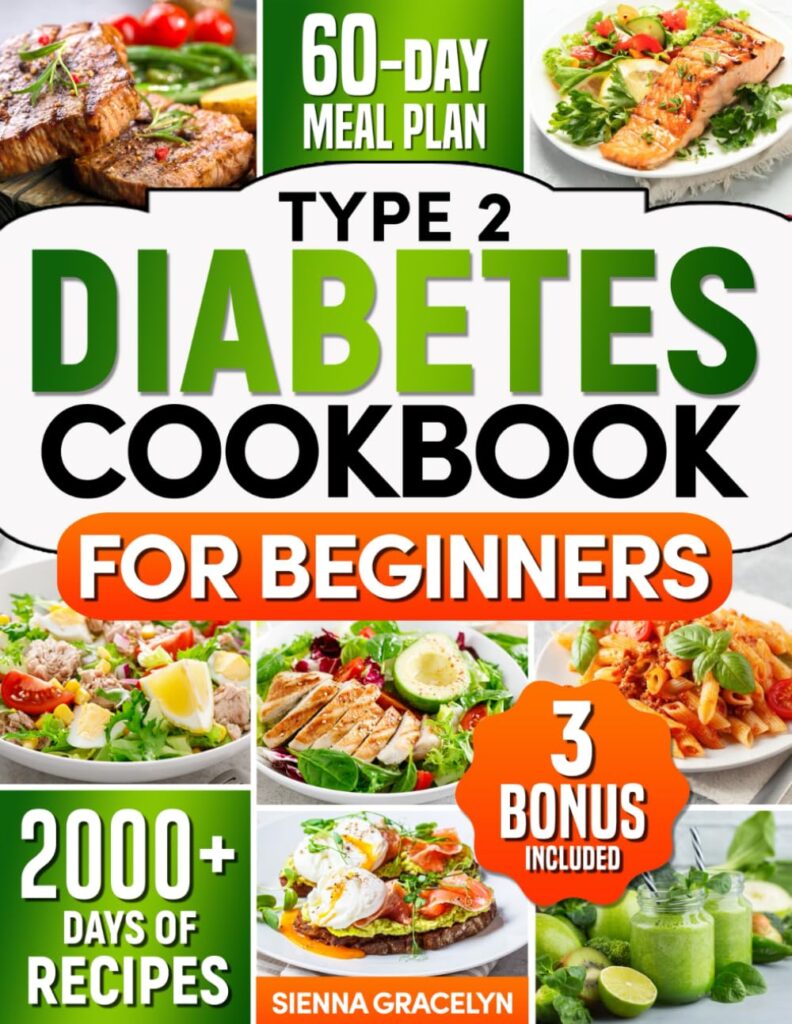 Book - Type 2 Diabetes Cookbook for Beginners - The Best Diabetic Cookbooks