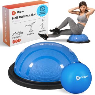 How to Improve Balance in Seniors: 11 Proven Ways 5 LIFEPRO Half Exercise Balance Ball - Loss of Balance in Seniors