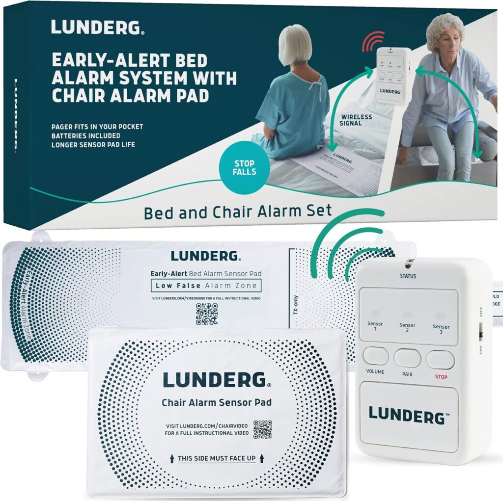 LUNDERG Bed Alarm and Chair Alarm System- Loss of Balance in Seniors