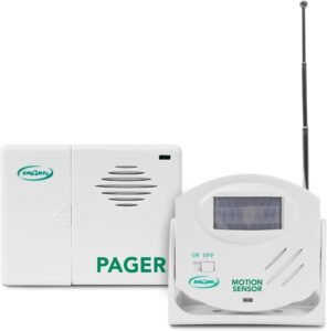 SMART CAREGIVER Wireless Motion Sensor Alarm System with Pager for Fall and Wandering Protection - 7 Best Fall Alert Devices for Seniors