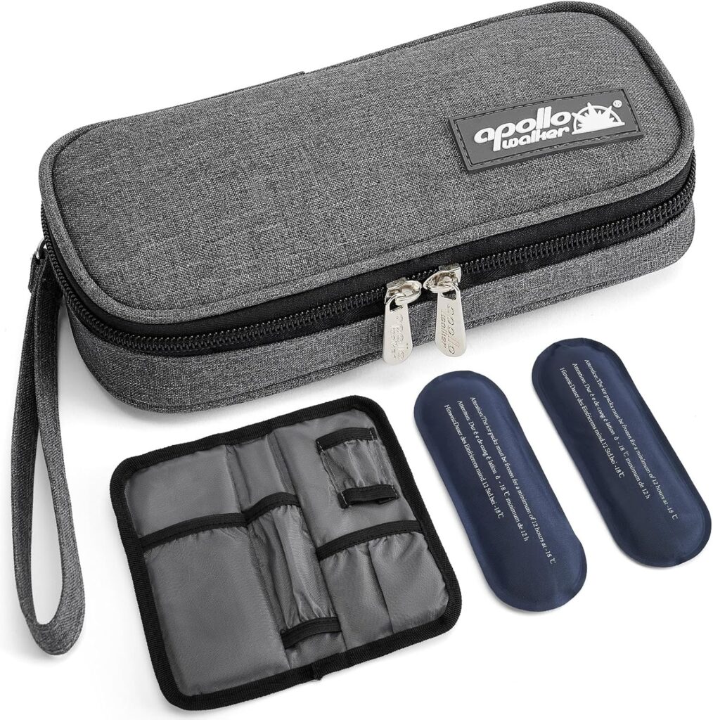 TAWA-apollo-walker-Insulin-Cooler-Travel-Case-Diabetic-Medication-Cooler-with-2-Ice-Pack-and-Insulation-Liner- Uncontrolled Diabetes and the Brain