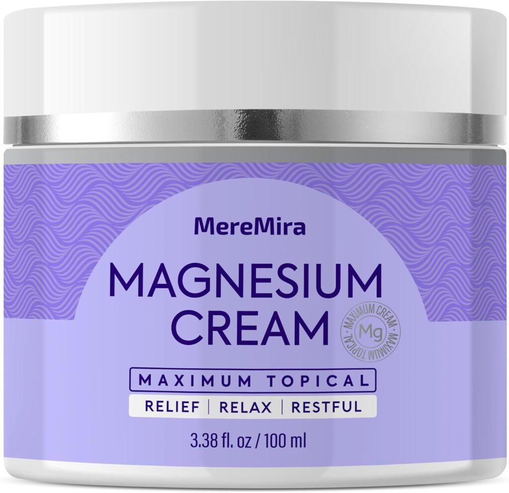 Magnesium for Leg Cramps: 6 Effective Creams 2 MEREMIRA Magnesium Cream - Magnesium for Leg Cramps