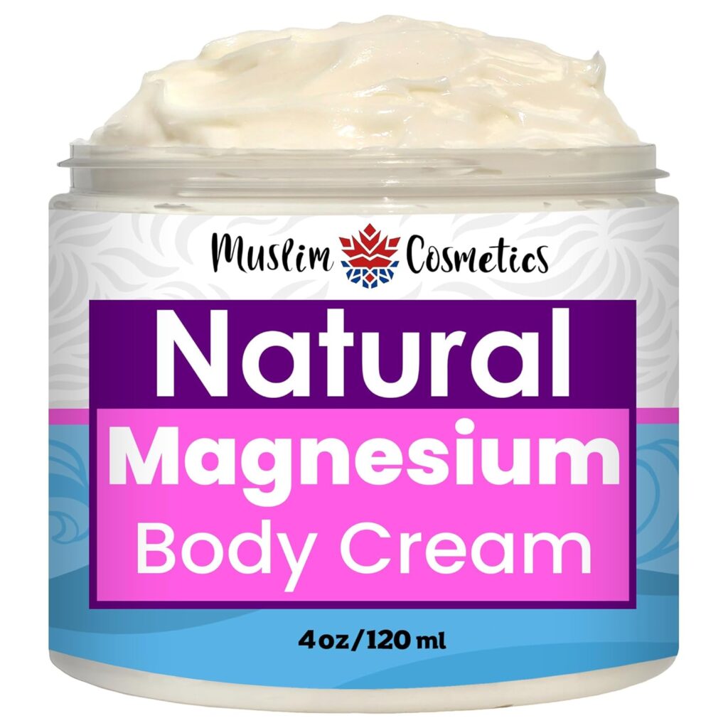 Magnesium for Leg Cramps: 6 Effective Creams 7 MUSLIM COSMETICS Natural Magnesium Cream - Magnesium for Leg Cramps