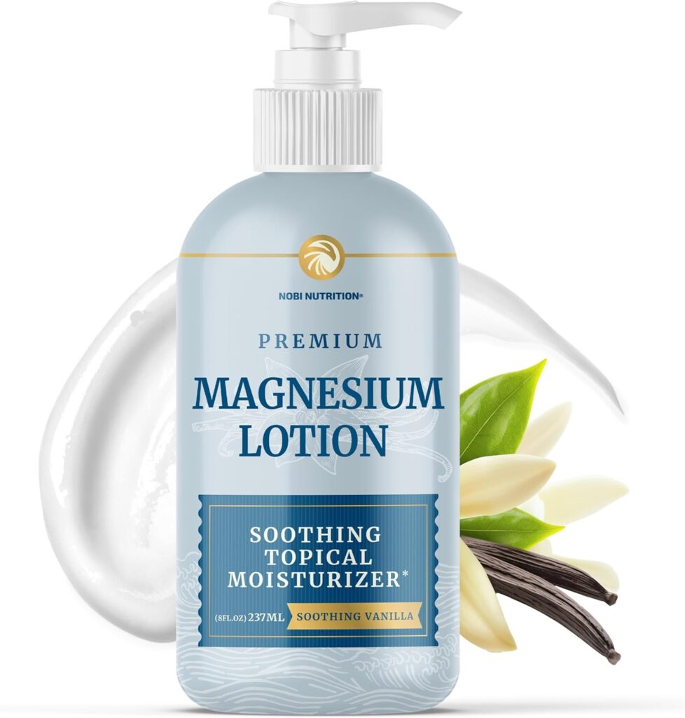 Magnesium Lotion for Leg Cramps: 6 Best 6 Premium magnesium lotion with vanilla scent