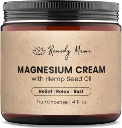 Magnesium for Leg Cramps: 6 Effective Creams 6 REMEDY MAMA Magnesium Cream - Relief-Relax-Rest - Magnesium for Leg Cramps