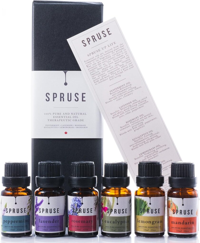 SPRUSE Canadian Essential Oil 6 bottles