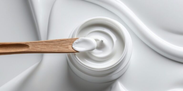 white-cream-near-with-wooden-spatula - Magnesium for Leg Cramps