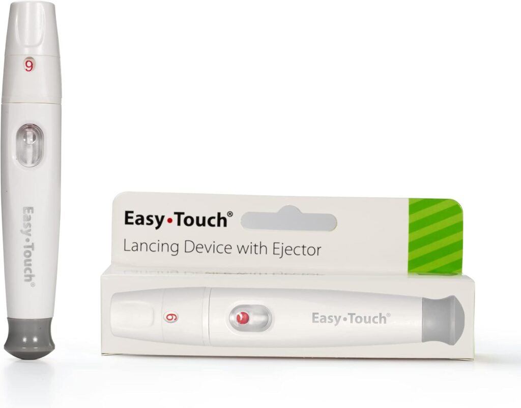 EASY TOUCH Lancing device with ejector - 3 Diabetes and Risk Factors for Stroke