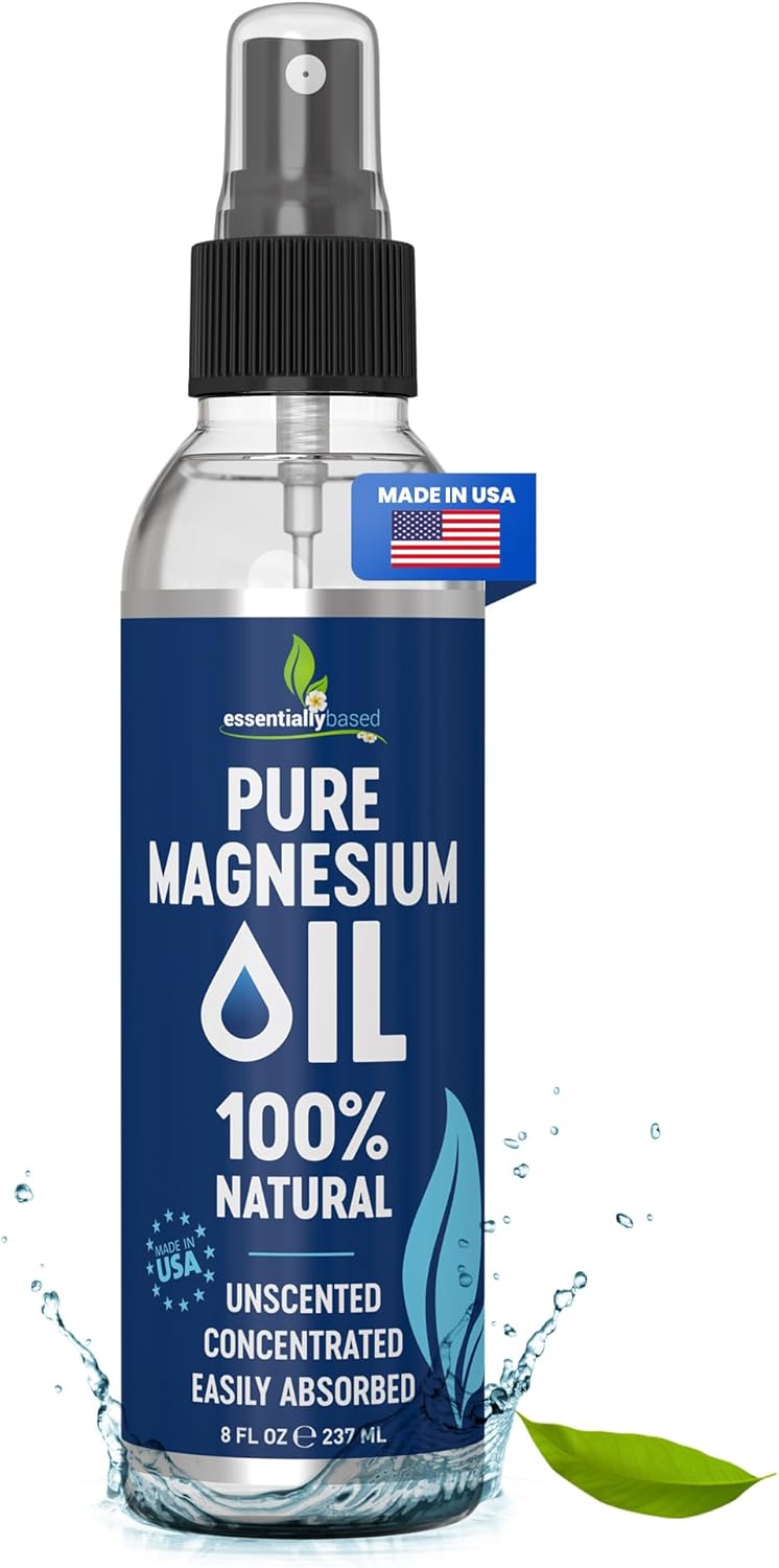6 Helpful Magnesium Oil Spray for Leg Cramps 6 ESSENTIALLY BASED Pure Magnesium Oil - 6 Helpful Magnesium Oil Spray for Leg Cramps