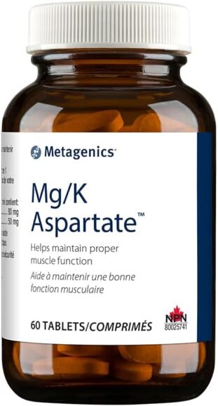 5 Best Potassium Supplement: Instant Leg Cramp Relief 2 METAGENICS Mg-K Aspartate Supplement - 5 Best Potassium Supplement