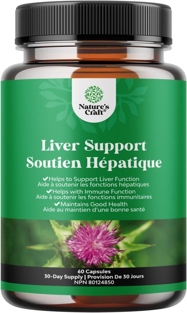 NATUREs CRAFT Herbal Liver Detox Formula - Best Foods to Eat for Kidney Health