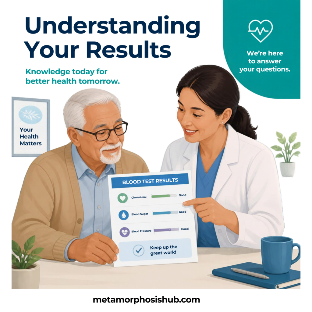 Senior-discussing-nutrient-deficiency-blood-tests-with-healthcare-professional - Vitamin Deficiency and Leg Cramps