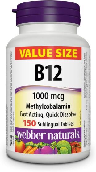 4 Vitamin Deficiency and Leg Cramps: The Truth 3 WEBBER NATURALS Vitamin B12 Supplement - Vitamin Deficiency and Leg Cramps